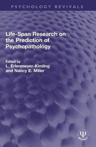 Life-Span Research on the Prediction of Psychopathology.