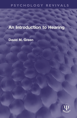 An Introduction to Hearing.
