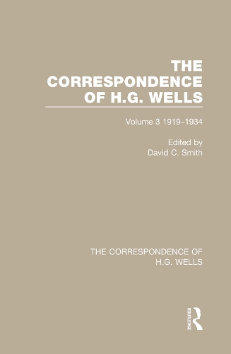 The Correspondence of H.G. Wells: Volume 3 1919-1934.