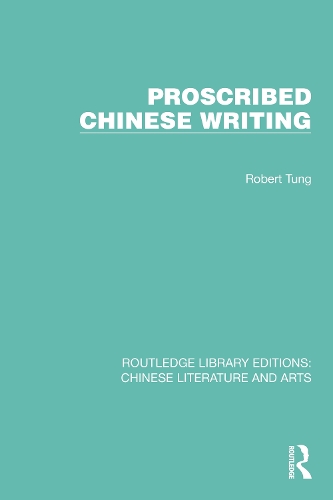 Proscribed Chinese Writing.