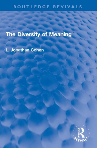 The Diversity of Meaning.