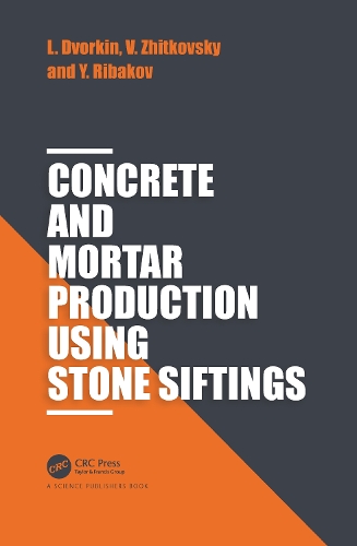 Concrete and Mortar Production using Stone Siftings.