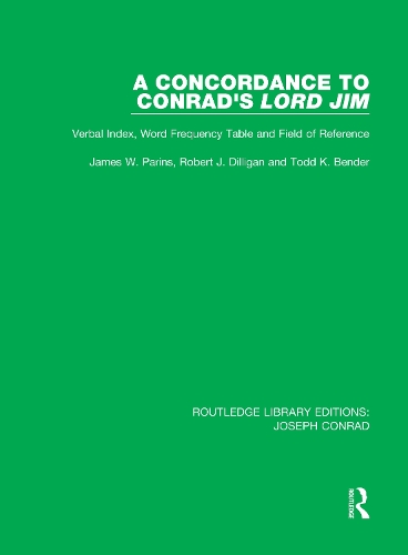 A Concordance to Conrad's Lord Jim