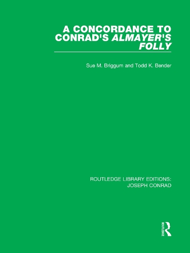 A Concordance to Conrad's Almayer's Folly.