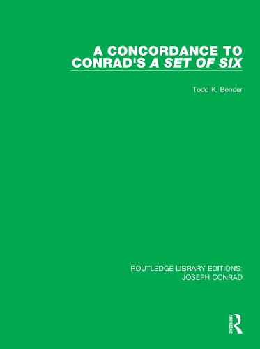 A Concordance to Conrad's A Set of Six.