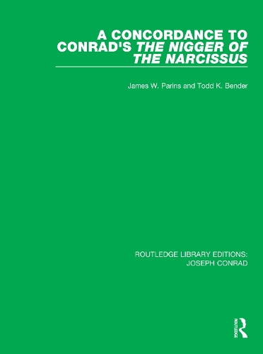 A Concordance to Conrad's The Nigger of the Narcissus.
