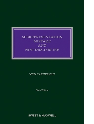Misrepresentation, Mistake and Non-Disclosure.