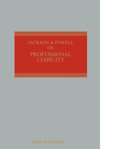 Jackson & Powell on Professional Liability.