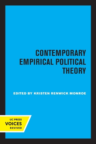 Contemporary Empirical Political Theory.
