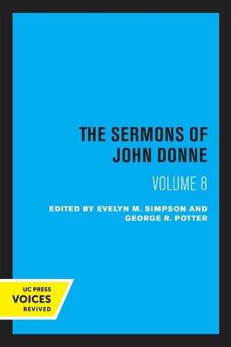 The Sermons of John Donne, Volume VIII.