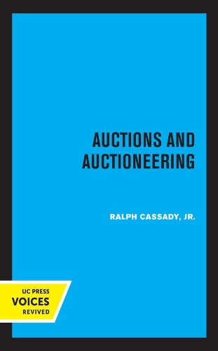 Auctions and Auctioneering.