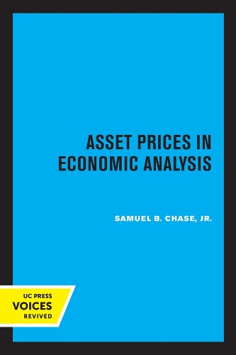 Asset Prices in Economic Analysis.