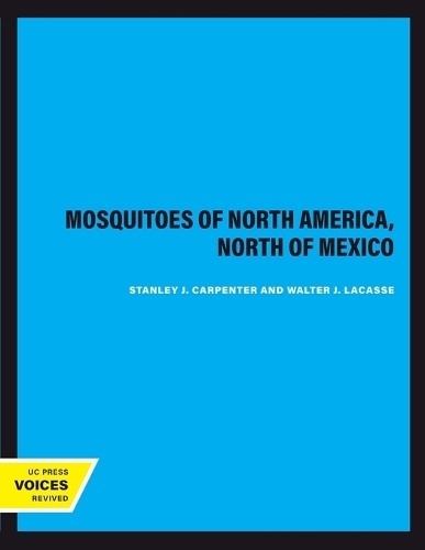 Mosquitoes of North America, North of Mexico.