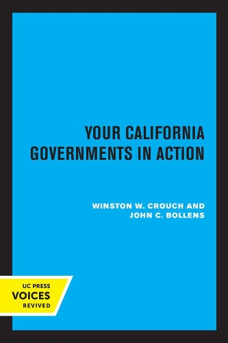 Your California Governments in Action, Second Edition.