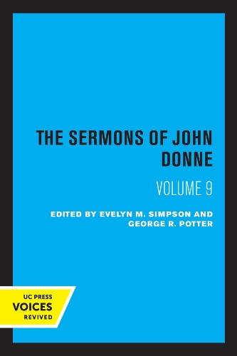 The Sermons of John Donne, Volume IX.