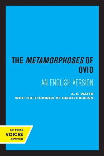 The Metamorphoses of Ovid: With the Etchings of Pablo Picasso.