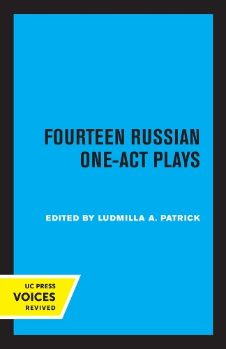 Fourteen Russian One-Act Plays.