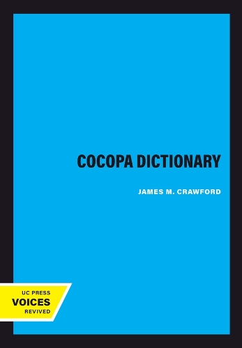 Cocopa Dictionary.