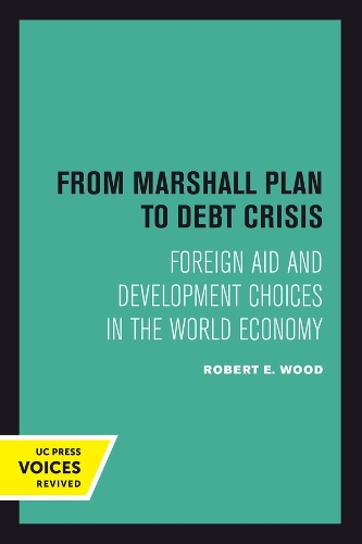 From Marshall Plan to Debt Crisis: Foreign Aid and Development Choices in the World Economy.