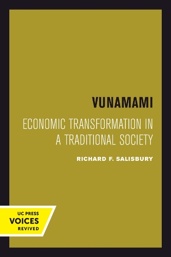 Vunamami: Economic Transformation in a Traditional Society.