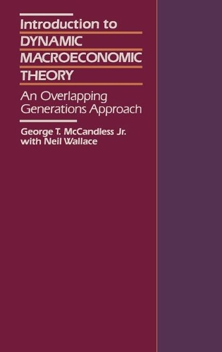 Introduction to Dynamic Macroeconomic Theory: An Overlapping Generations Approach.