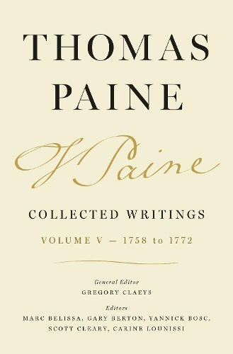 Thomas Paine Collected Writings. Volume 5