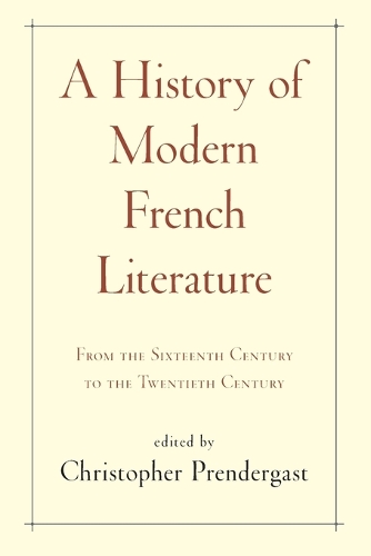 A History of Modern French Literature