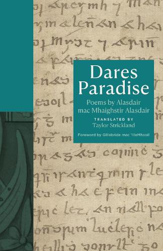 Dares Paradise: Poems by Alasdair mac Mhaighstir Alasdair.