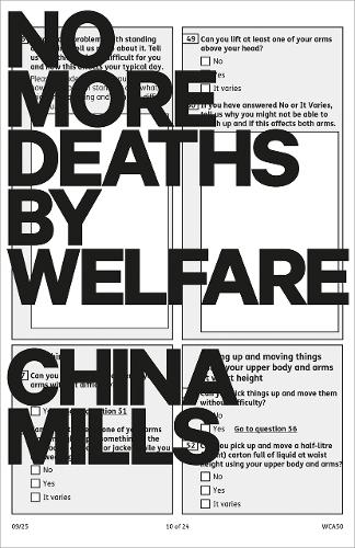 No More Deaths by Welfare.