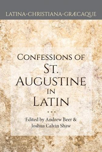Confessions of St. Augustine in Latin.