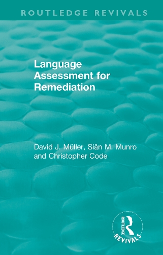 Language Assessment for Remediation (1981).