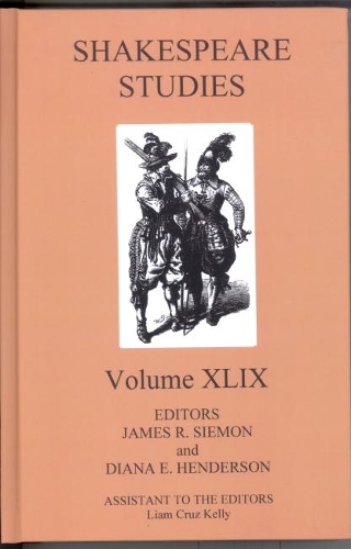 Shakespeare Studies, Volume XLIX.