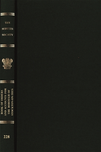 Book of Orders and Accounts for the Borough of Stockton-on-Tees.