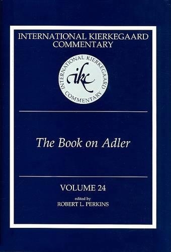 Ikc 24 Book On Adler, The:  Volume 24 The Book On Adler (H770/Mrc).