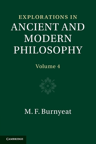 Explorations in Ancient and Modern Philosophy: Volume 4.