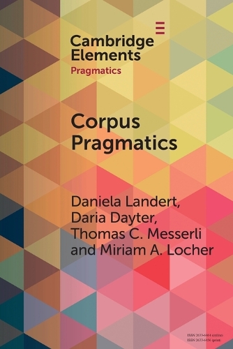 Corpus Pragmatics.