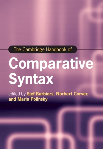 The Cambridge Handbook of Comparative Syntax.