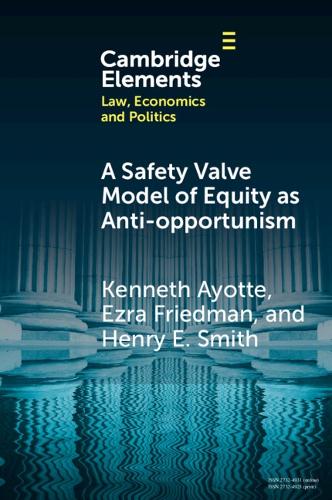 A Safety Valve Model of Equity as Anti-Opportunism.