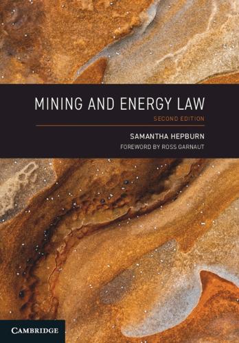 Mining and Energy Law.