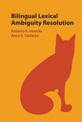 Bilingual Lexical Ambiguity Resolution.