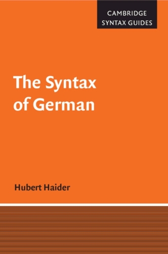 The Syntax of German.