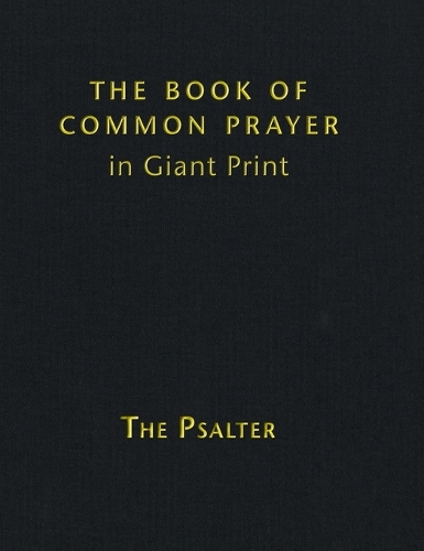 Book of Common Prayer Giant Print, CP800: Volume 3, The Psalter.