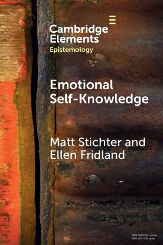 Emotional Self-Knowledge: How Affective Skills Reveal Our Values, Goals, Cares, and Concerns.