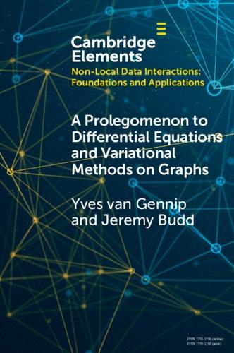 A Prolegomenon to Differential Equations and Variational Methods on Graphs.