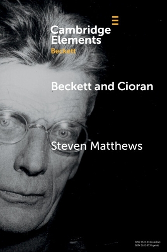 Beckett and Cioran.