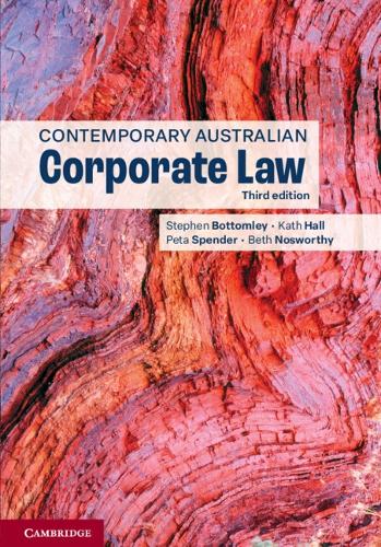 Contemporary Australian Corporate Law. 3rd Revised edition