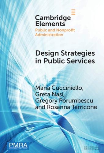 Design Strategies in Public Services.