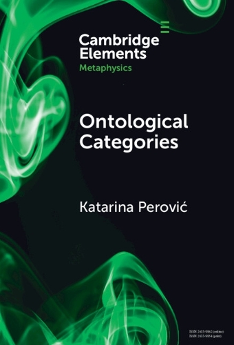 Ontological Categories.
