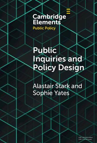 Public Inquiries and Policy Design.