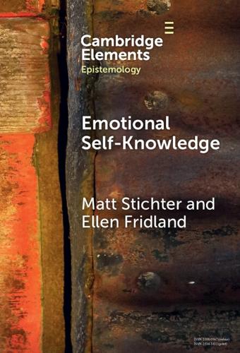 Emotional Self-Knowledge: How Affective Skills Reveal Our Values, Goals, Cares, and Concerns.